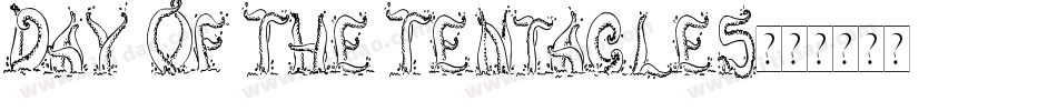 Day Of The Tentacles字体转换